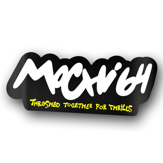 Mochi 64 logo sticker